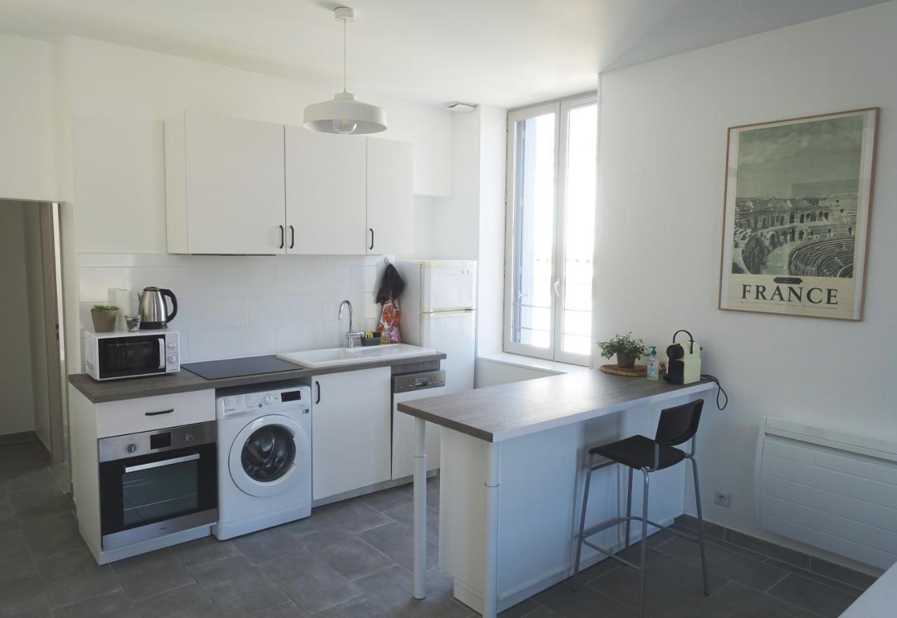 Maison Carree/Coeur Historique De Nimes - Superbe Appt 55M² 외부 사진